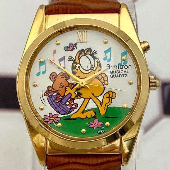 Vintage Garfield X Armitron Musical Collectors Watch🎵 - Picture 5 of 17